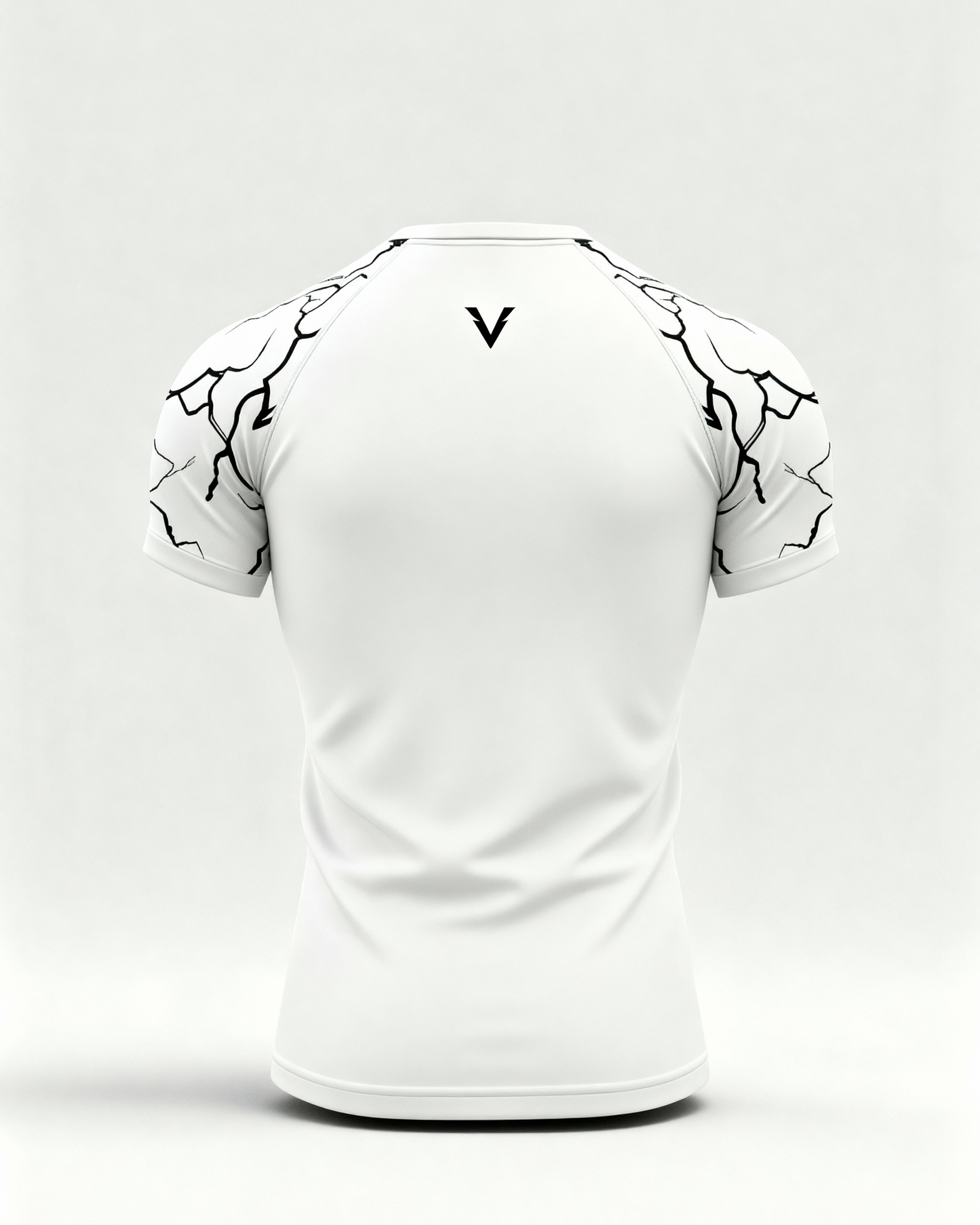 White compression T-shirt