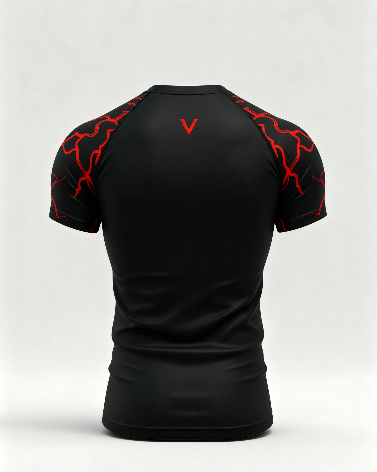 Black compression T-shirt