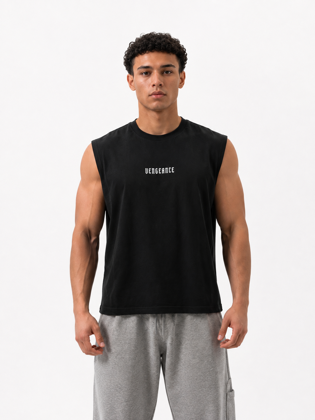 Vengeance Cut-Off — Black