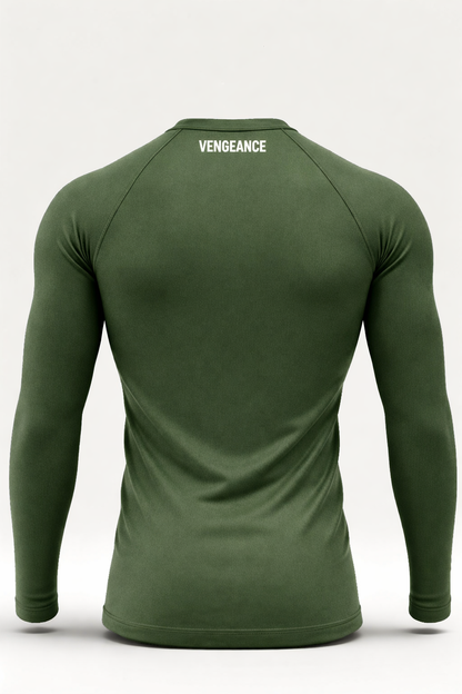 OLIVE-long sleeve compression