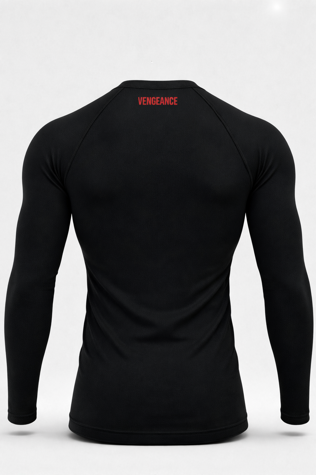 BLACK-long sleeve compression