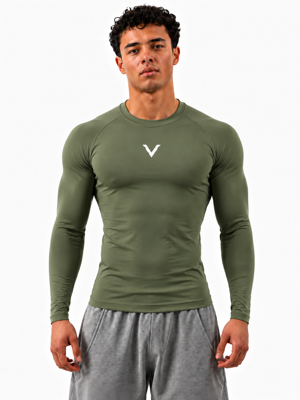OLIVE-long sleeve compression