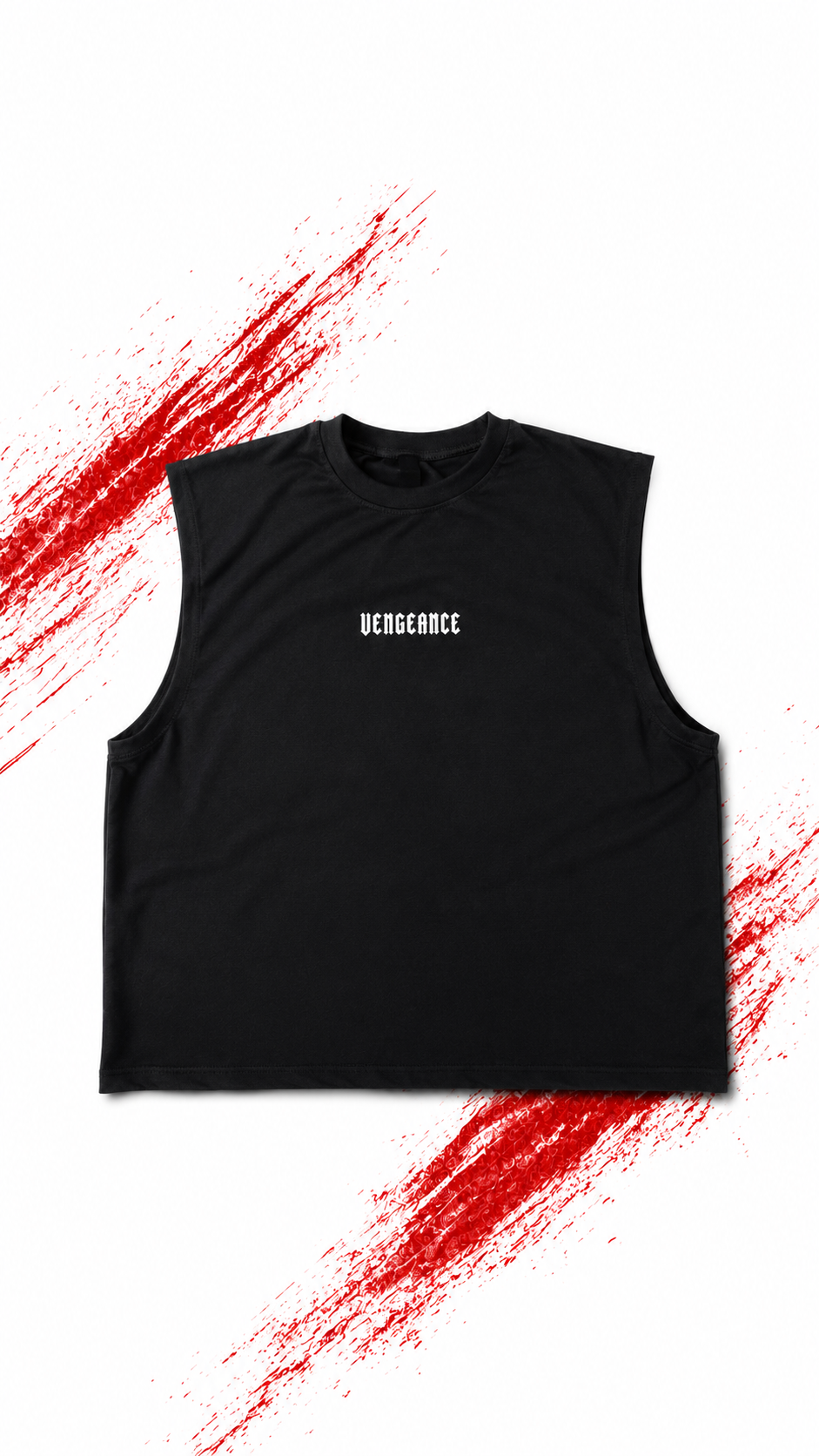 Vengeance Cut-Off — Black