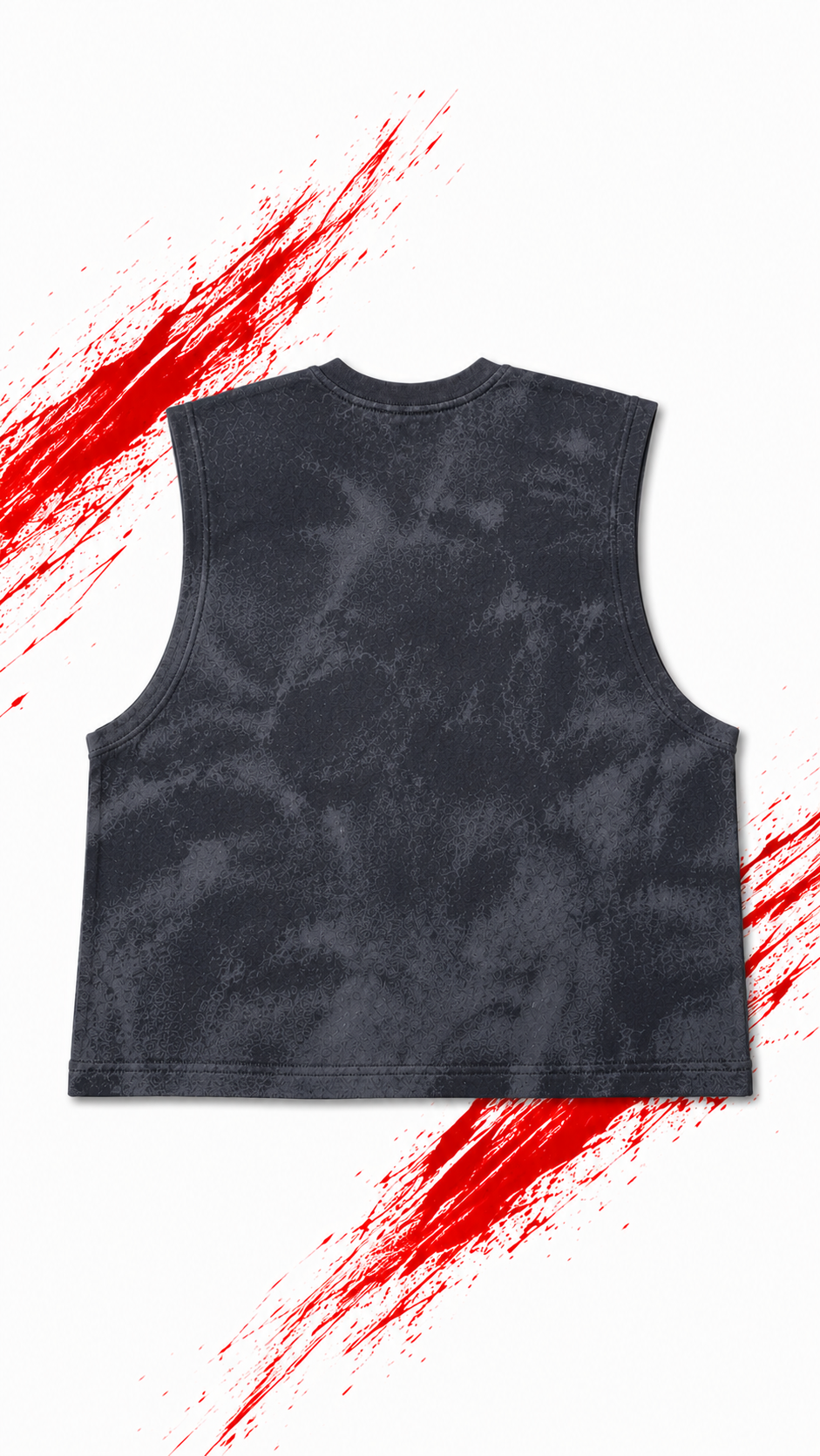 Vengeance Cut-Off — Grey Wash
